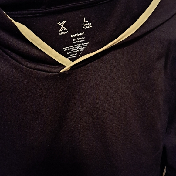 Men's Xersion Fleece Hoodie NWT - Picture 3 of 6